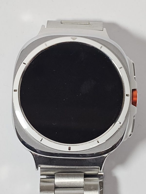 samsung galaxy watch ultra metalen band 47mm wit display