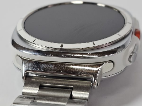 samsung galaxy watch ultra metalen band 47mm wit