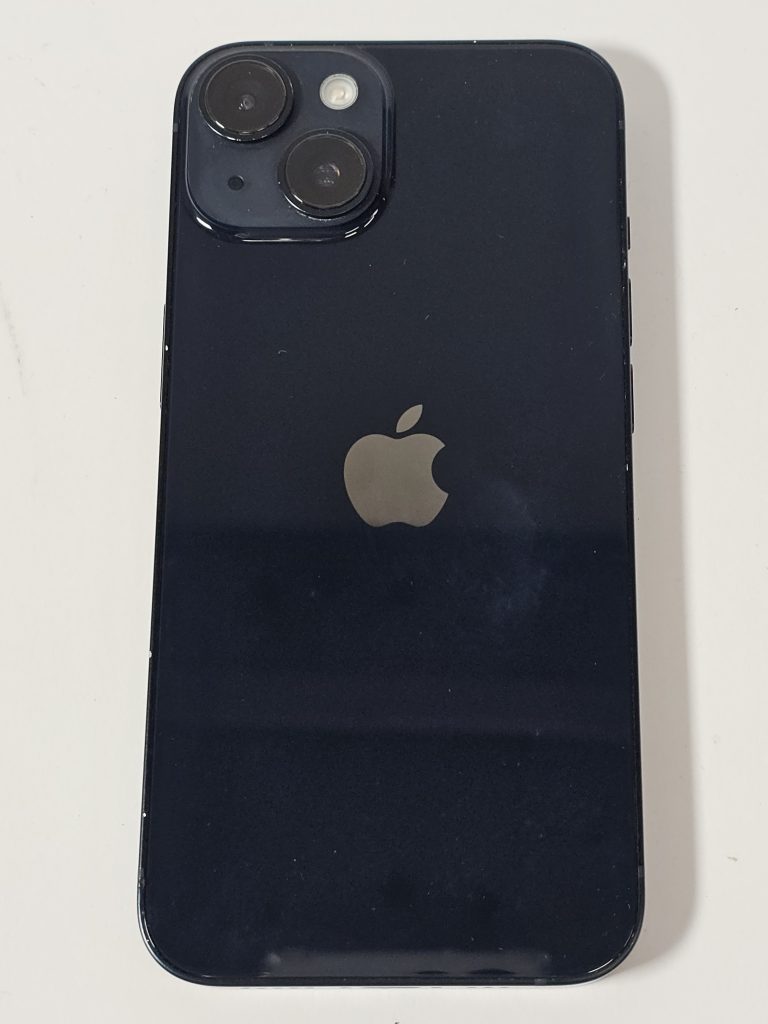 apple iphone 14 128gb zwart tweedehands | staat a/b achterkant