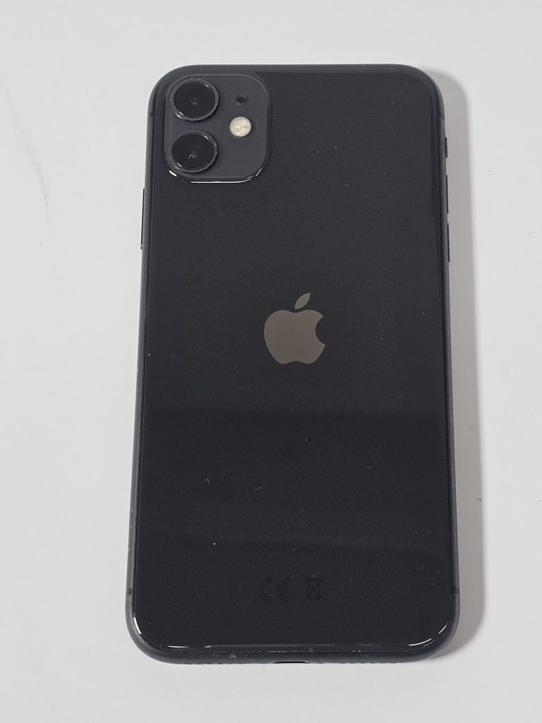 apple iphone 11 64gb zwart | tweedehands (staat a/b) achterkant