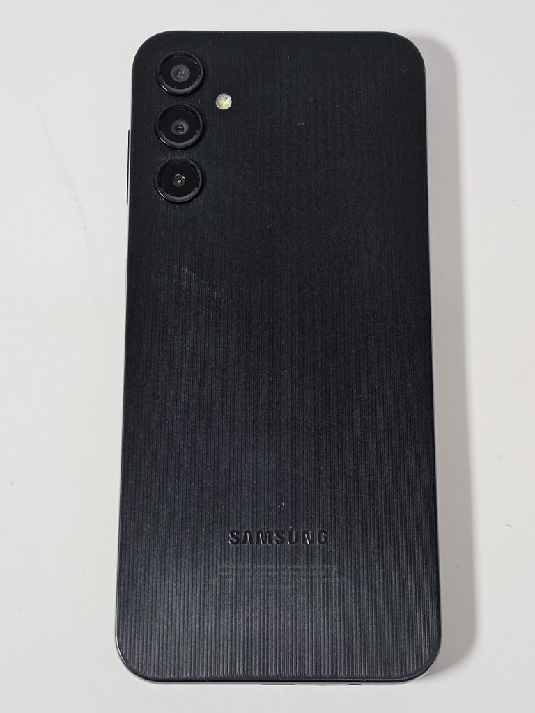 samsung galaxy a14 4g 64gb zwart | 2dehands (staat a/b) achterkant