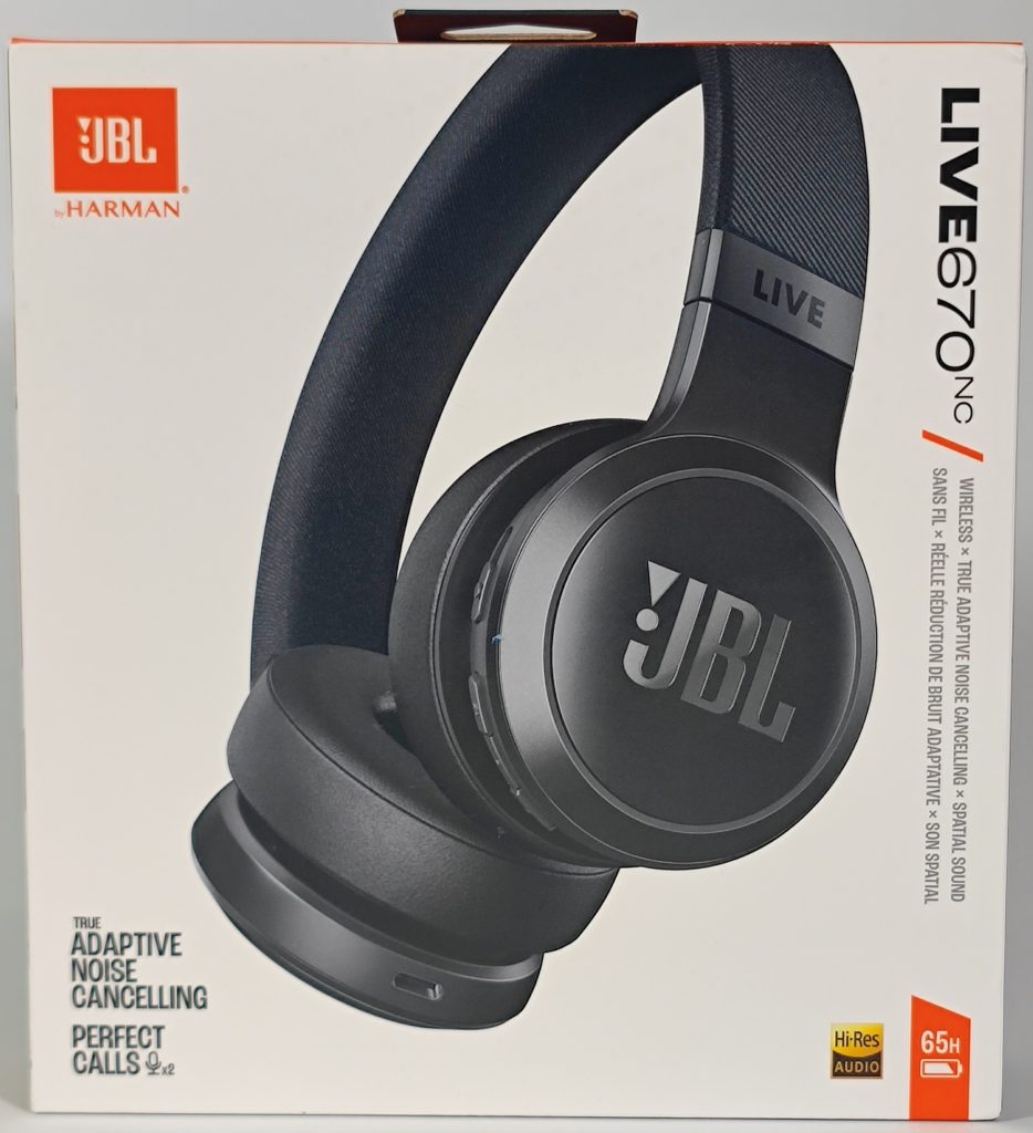 jbl live 670nc draadloze on ear koptelefoon zwart | nieuw - verpakking