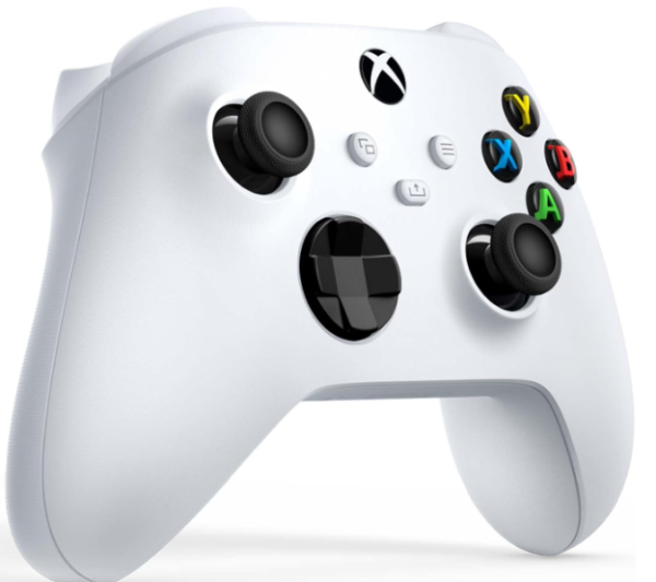 xbox draadloze controller robot white zijkant