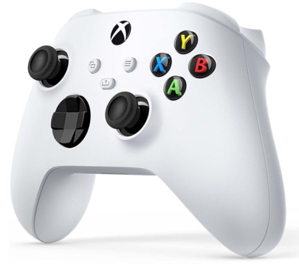 xbox draadloze controller robot white zijkant