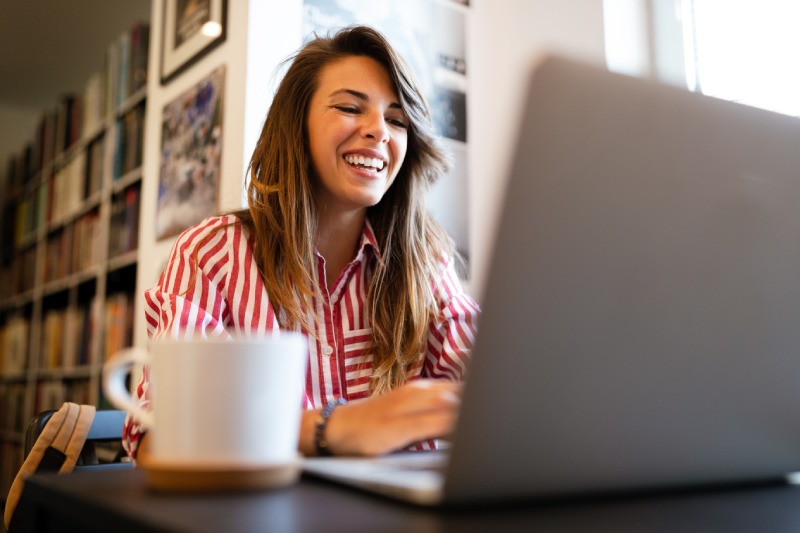 beautiful young woman working studying on noteboo 2025 04 01 21 24 11 utc (1) (1)