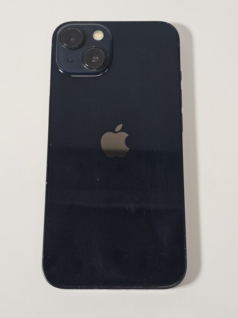 apple iphone 13 256gb zwart | tweedehands | 88% achterkant