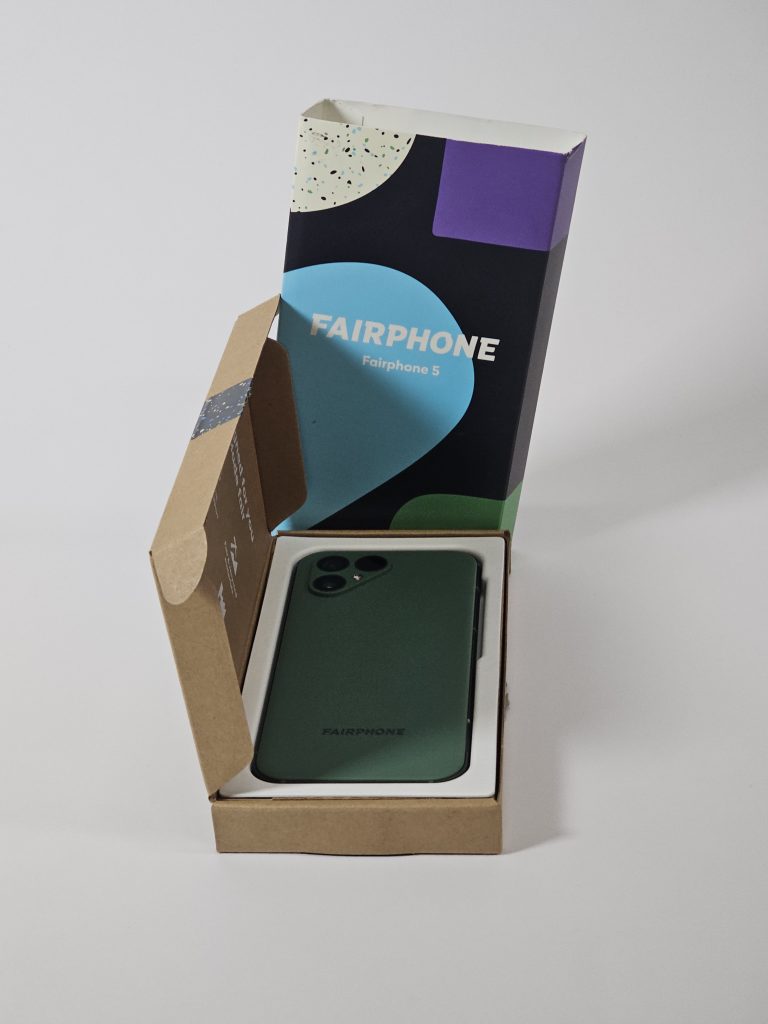 fairphone 5 5g 128gb groen | retourdeal in doos