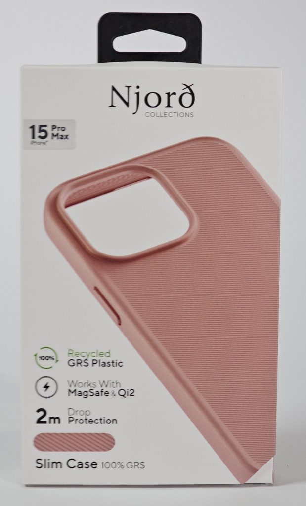 njord collections iphone 15 pro max recyled plastic roze