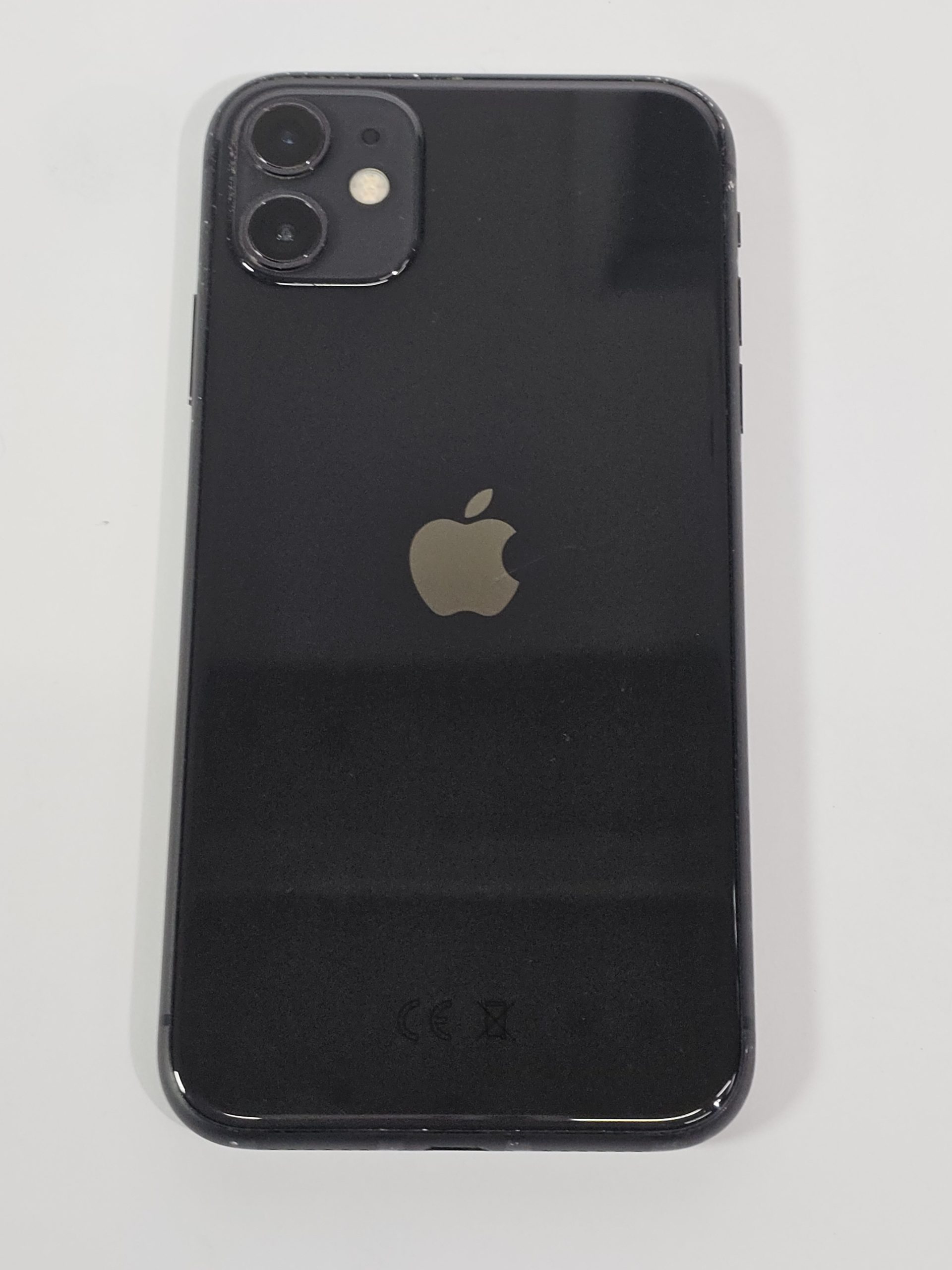 apple iphone 11 64gb zwart 86% | tweedehands achterkant