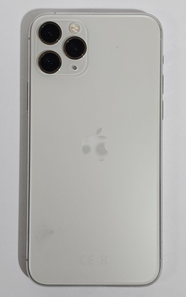 apple iphone 11 pro 256gb zilver 83% | tweedehands achterkant