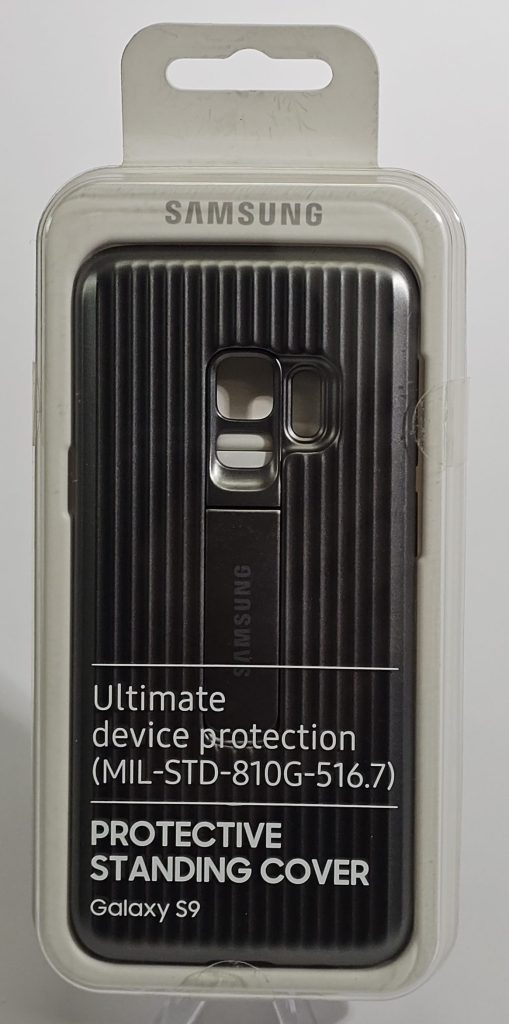 partij 25x samsung galaxy s9 stand cover zilver | nieuw achterkant