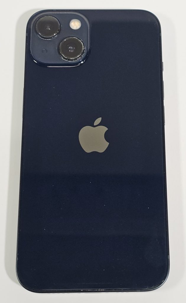 apple iphone 13 128gb zwart 83% | tweedehands achterkant