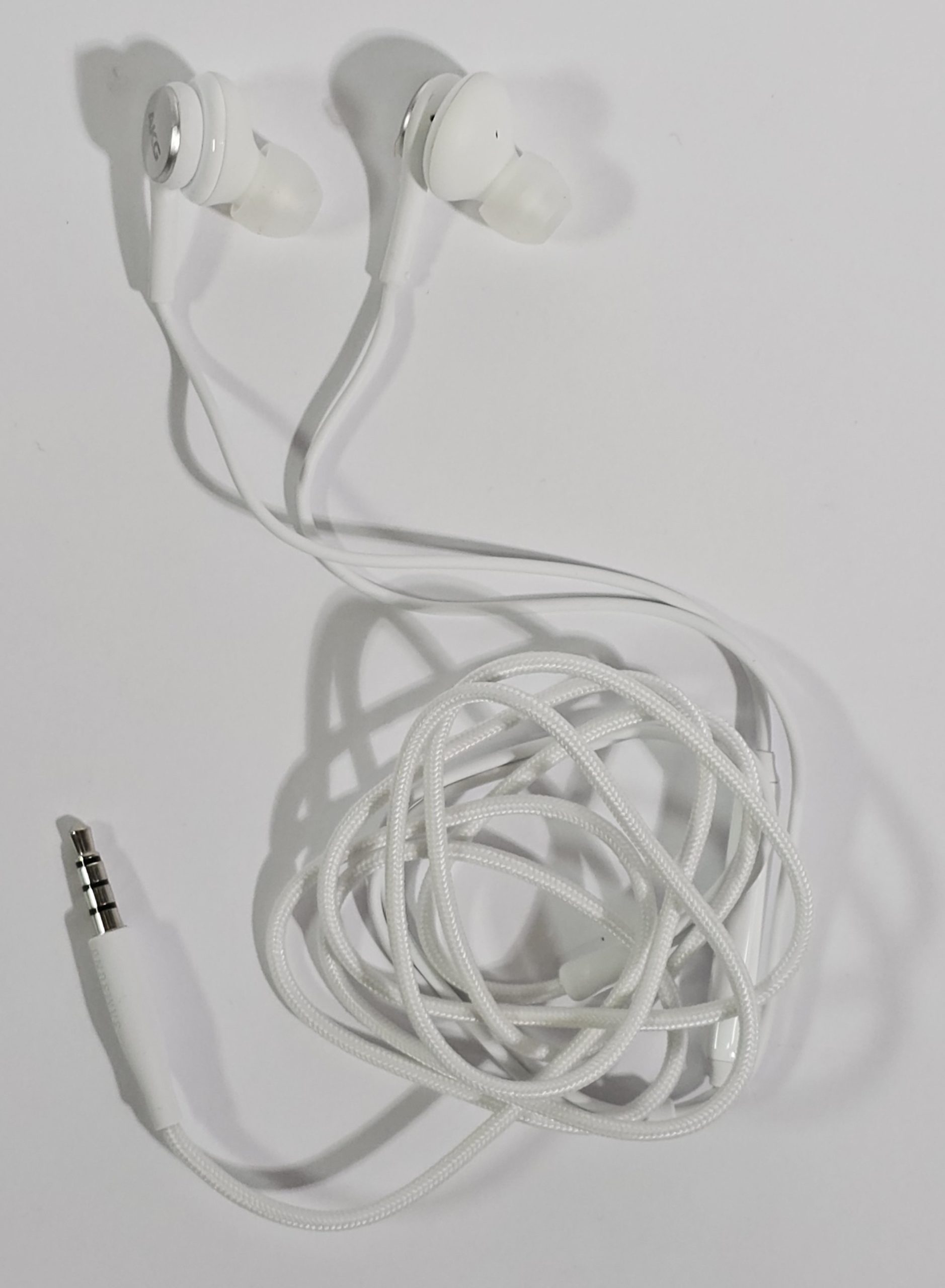 samsung akg oortjes 3,5mm jack aansluiting wit | nieuw