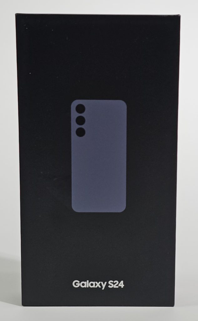 samsung galaxy s24 5g 128gb cobalt violet | nieuw doos voorkant