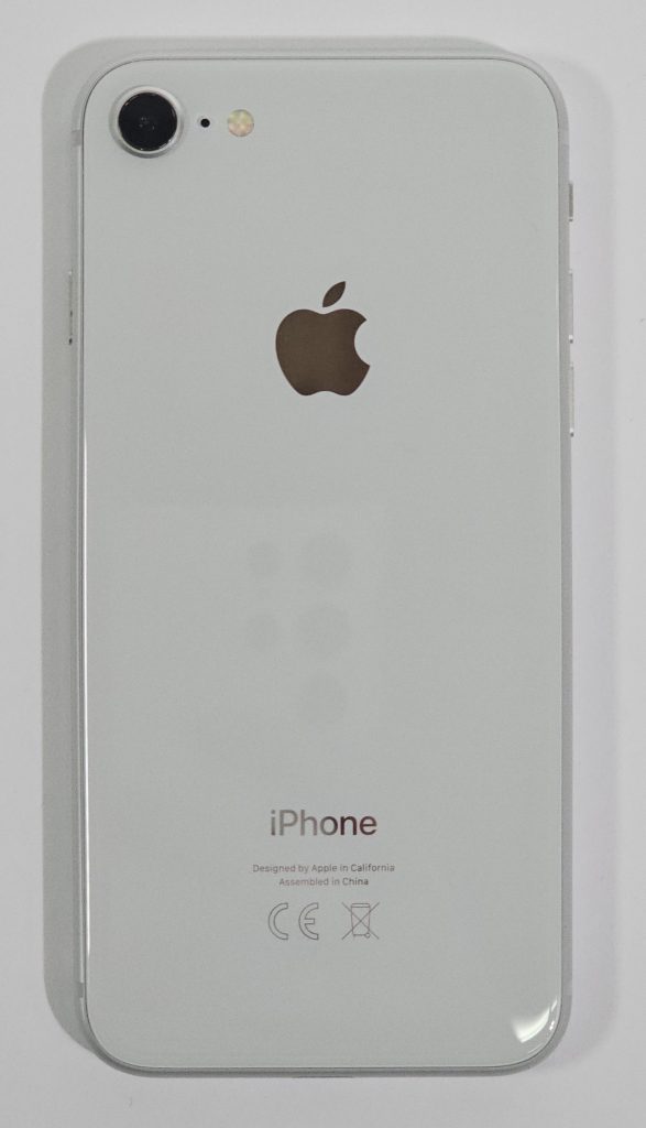 apple iphone 8 64gb zilver 88% | tweedehands achterkant