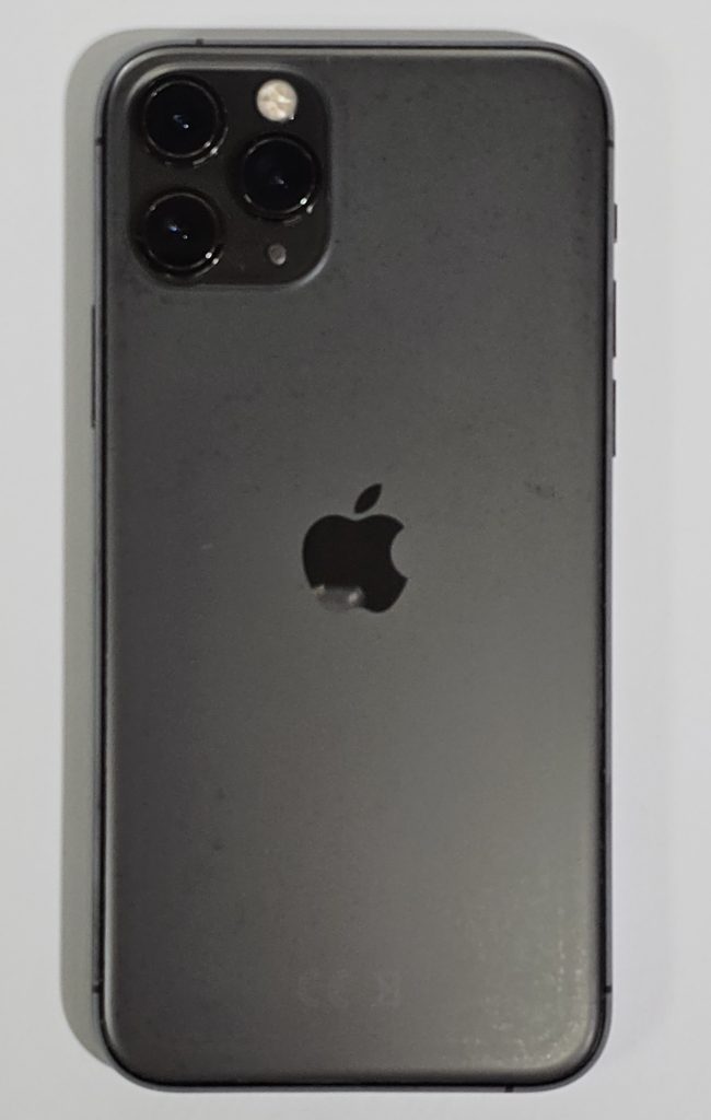 apple iphone 11 pro 256gb space grijs 100% | 2dehands achterkant