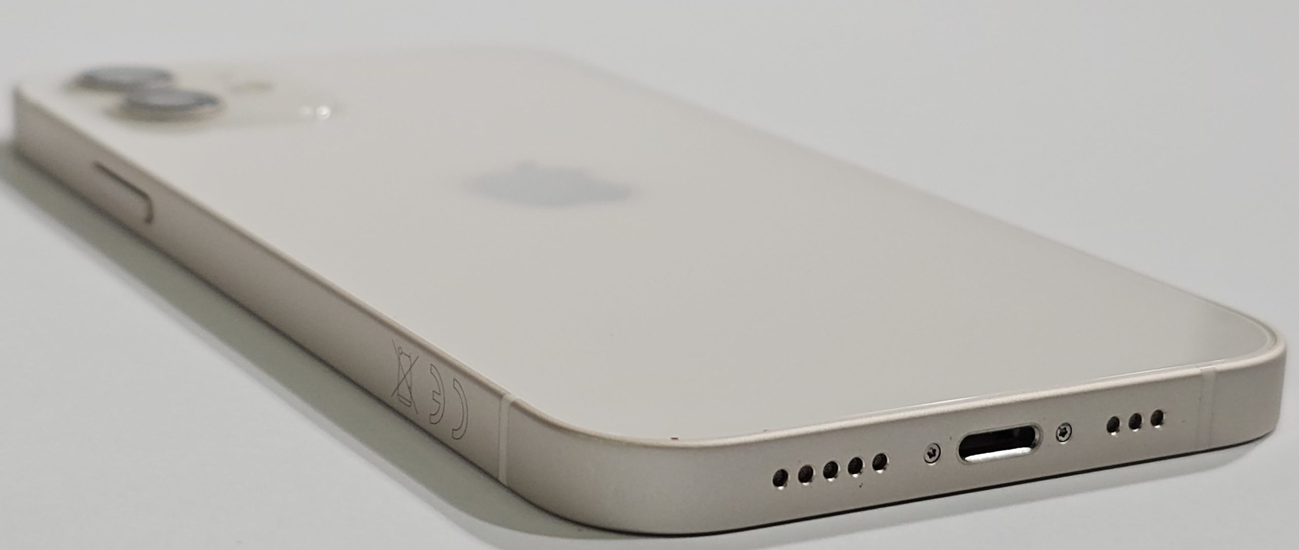 apple iphone 12 64gb wit 89% | tweedehands zijkant