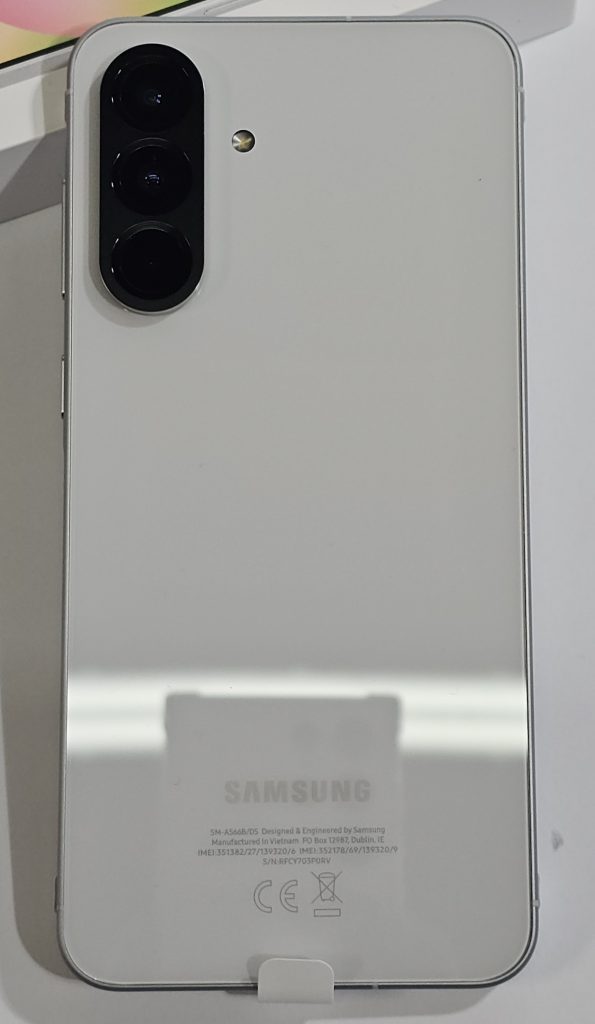 samsung galaxy a56 5g 256gb awesome light gray | retour