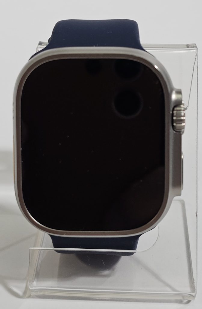 apple watch ultra2 zilver 4g 49mm blauw band