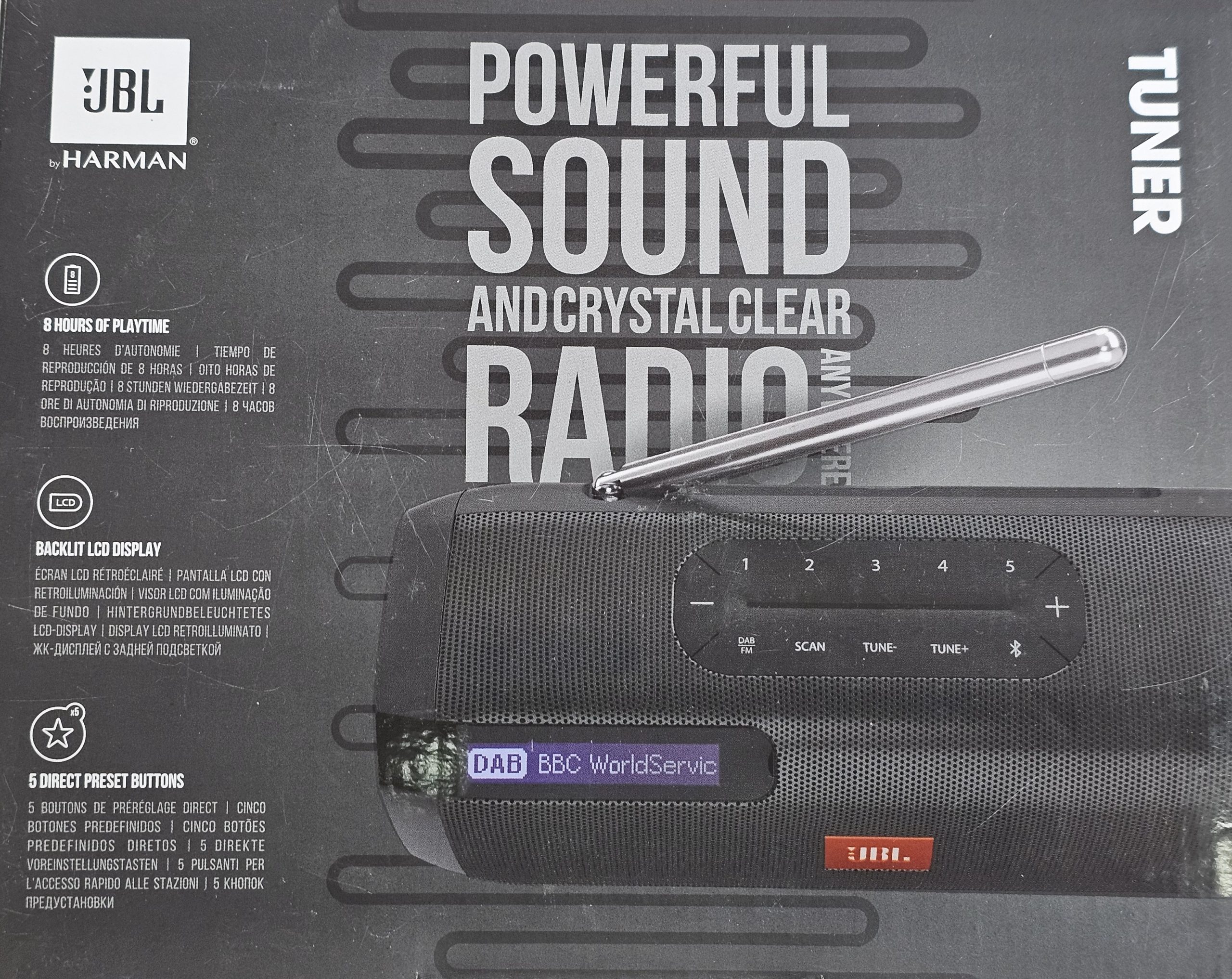 jbl tuner zwart | retourdeal