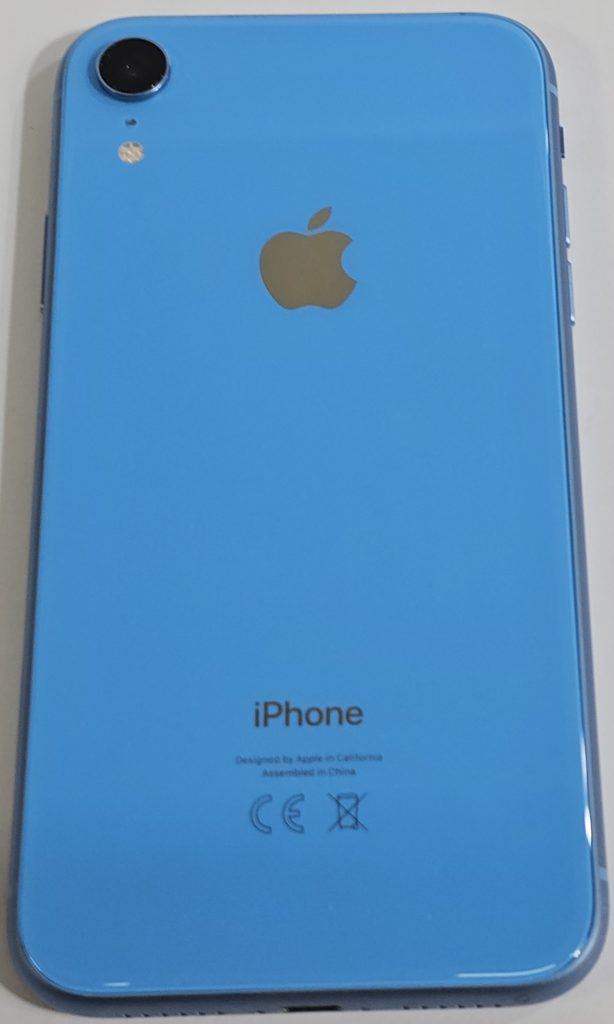 apple iphone xr 64gb blauw 86% accu | tweedehands