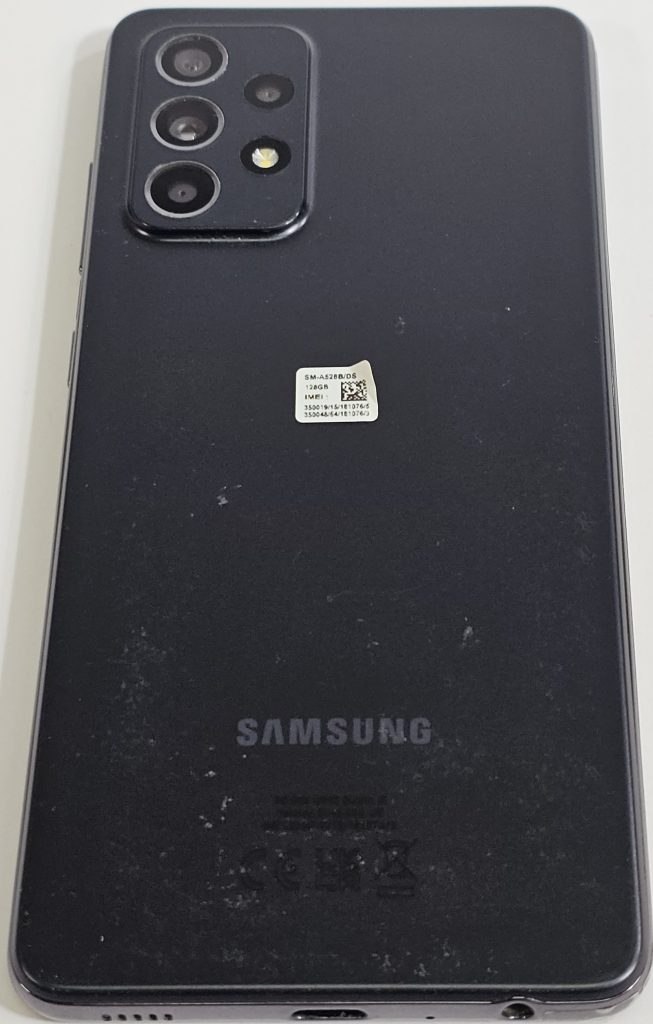 samsung galaxy a52s 5g 128 gb zwart | tweedehands