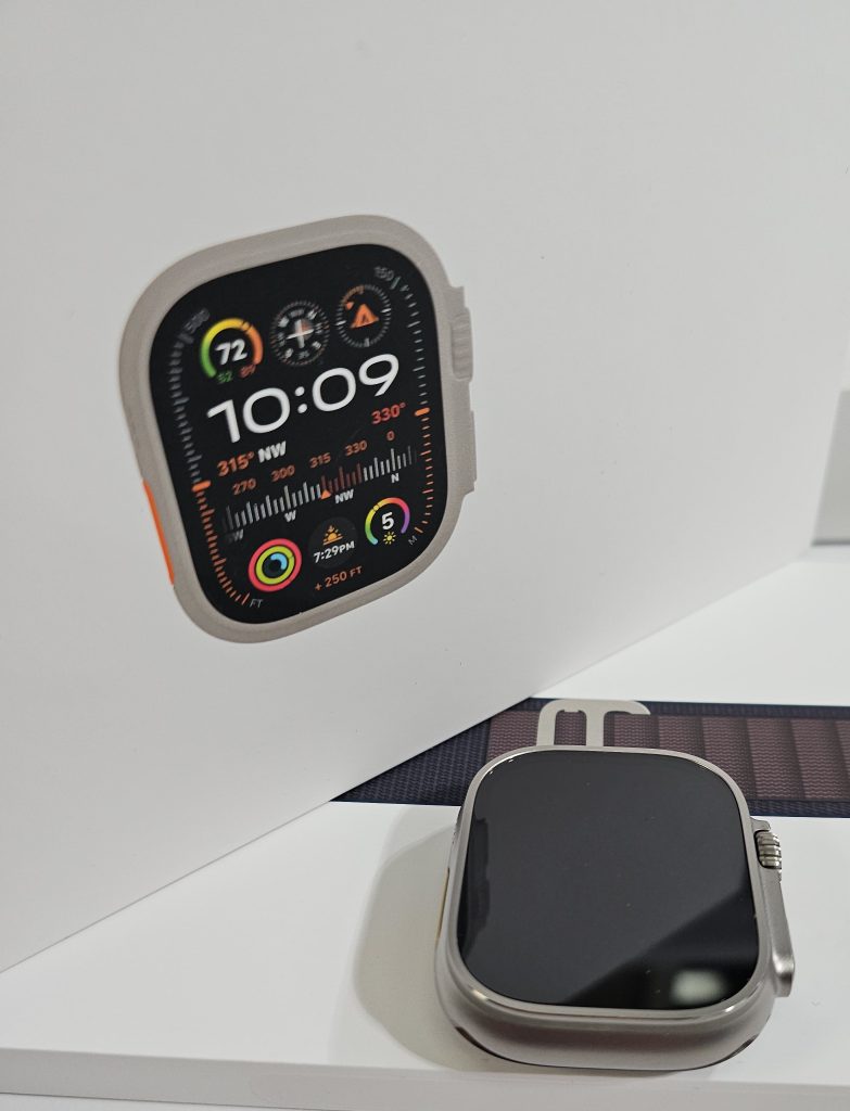 apple watch ultra2 zilver paars alpine band | retourdeal