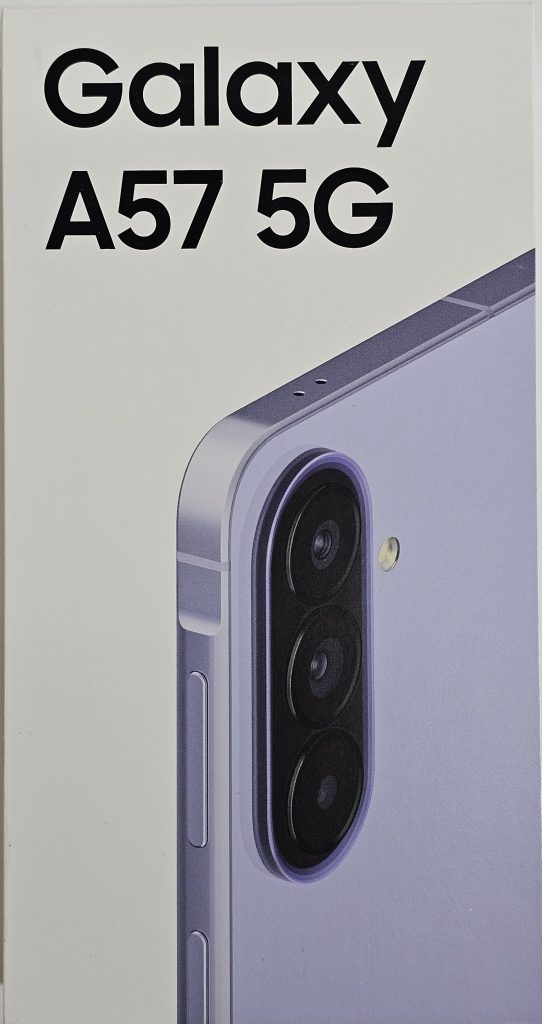 samsung galaxy a57 5g 128gb paars | nieuw