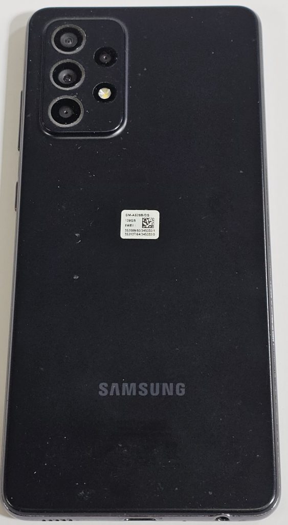 samsung galaxy a52s 5g 128 gb zwart | tweedehands