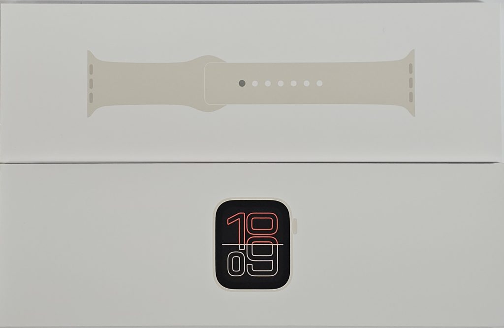 apple watch se 3 44mm starlight sport band m/l | nieuw