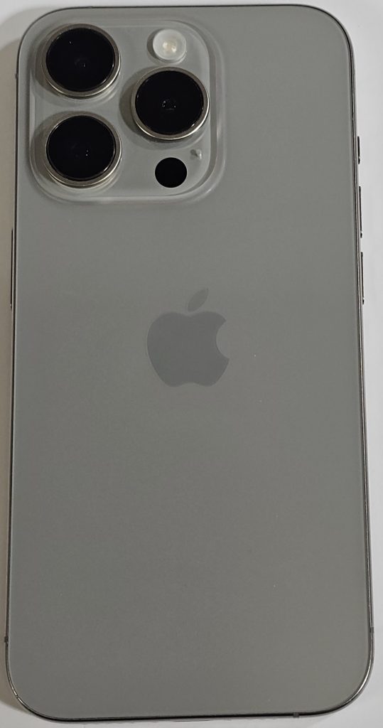 apple iphone 15 pro 128gb natural 100% | tweedehands
