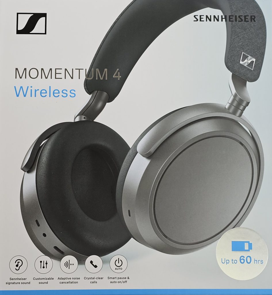 sennheiser momentum 4 grijs | nieuw