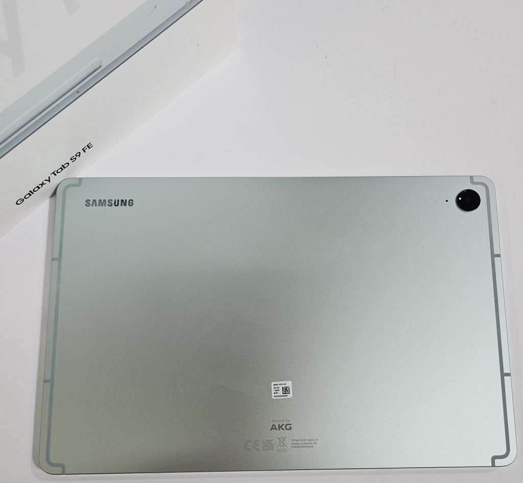 samsung tab s9 fe 128gb wifi groen | tweedehands