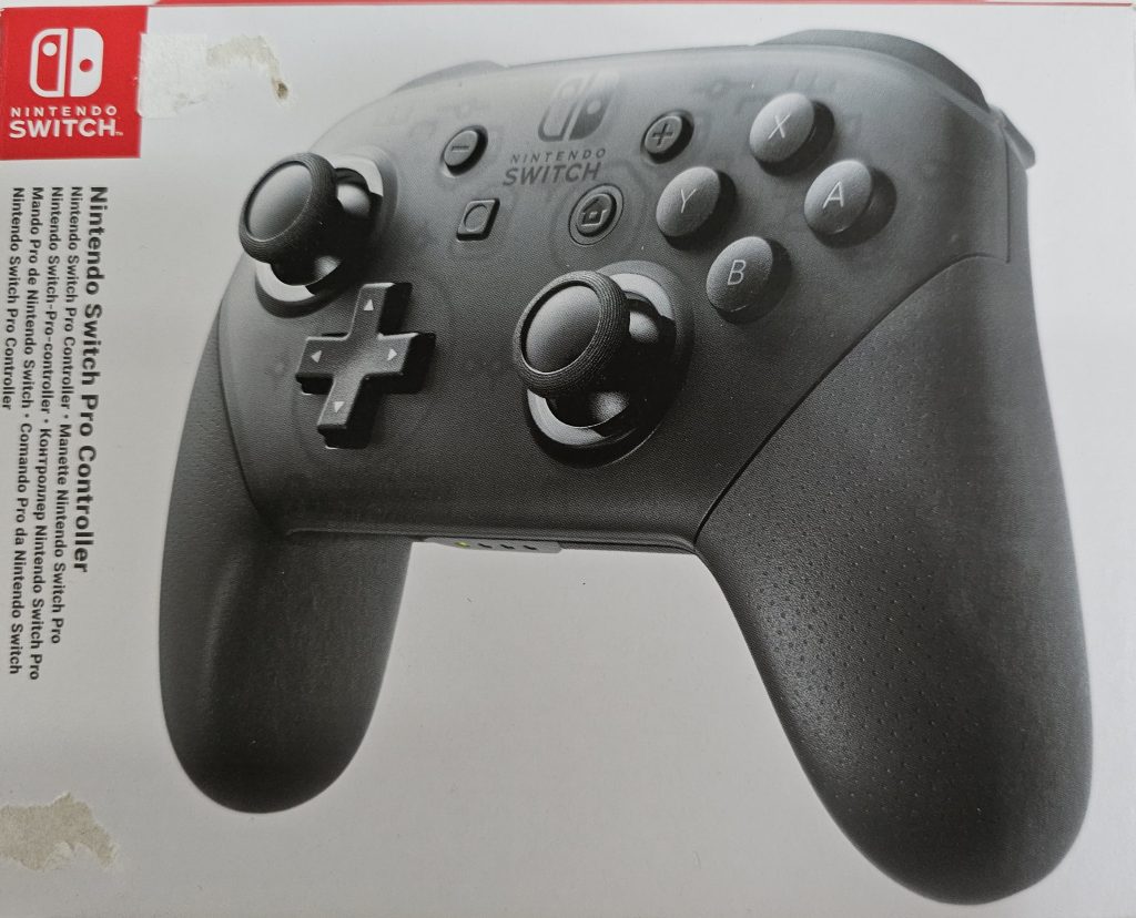 nintendo switch pro controller zwart nieuw