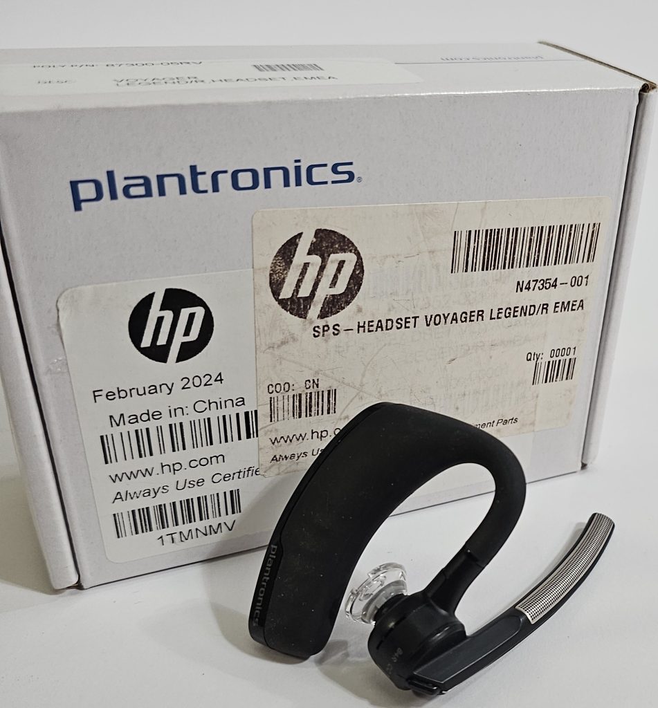 hp plantronics voyager legend/r zwart | retourdeal