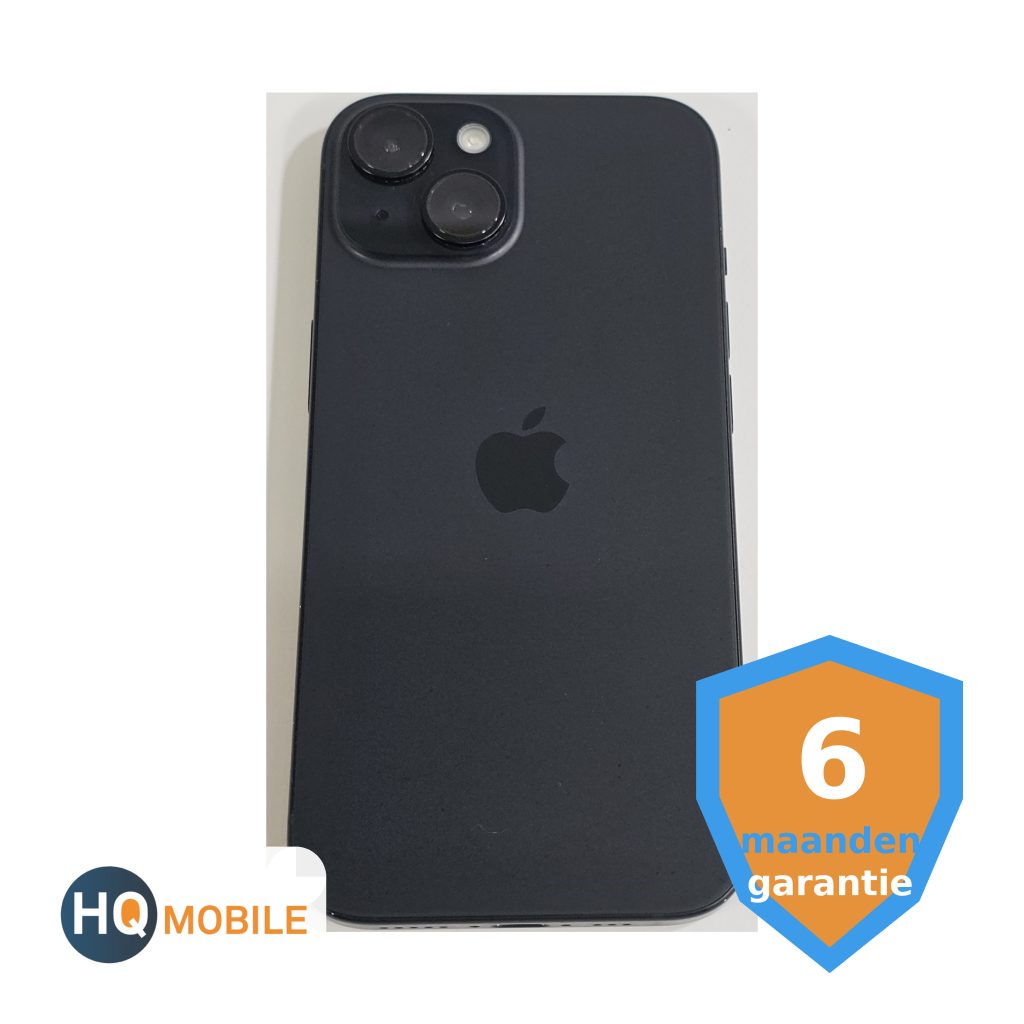 apple iphone 15 128gb zwart 82% | tweedehands