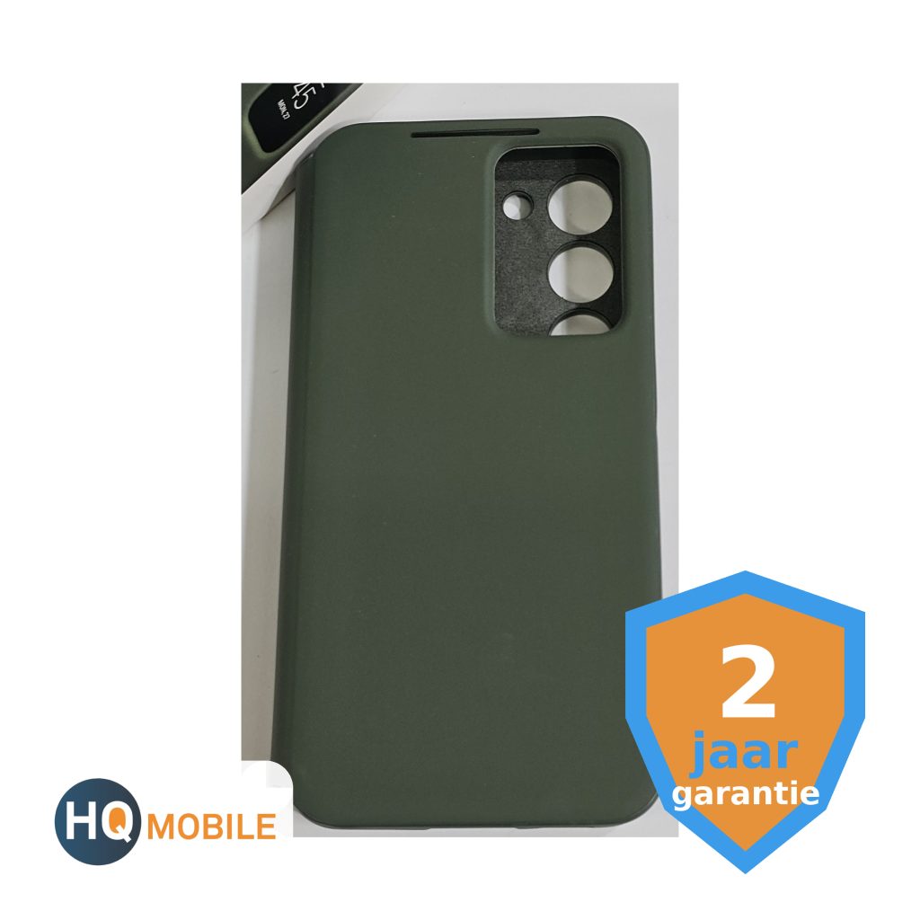 samsung s23 smart s view case khaki | retourdeal