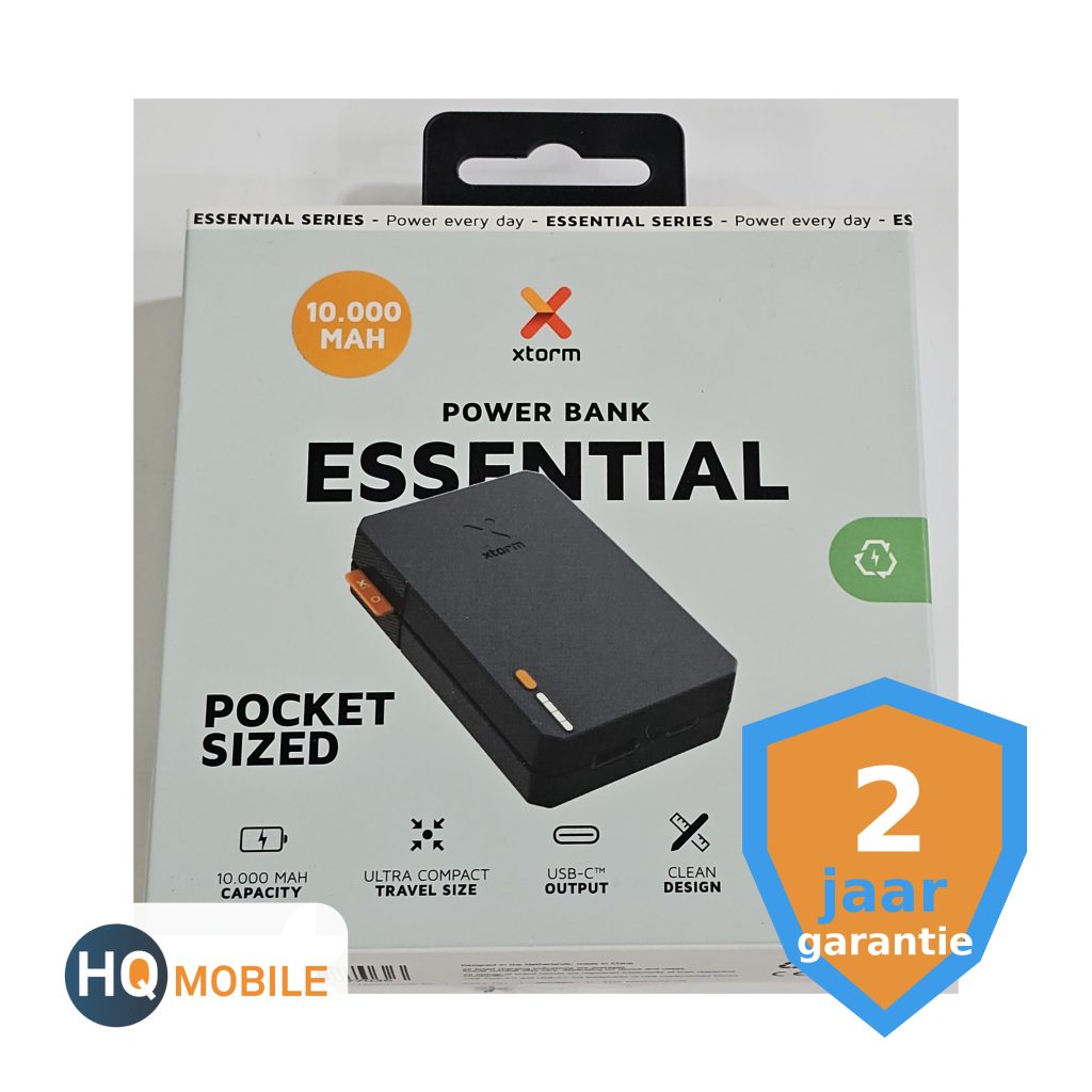 xtorm essential powerbank 10.000mah grijs | nieuw