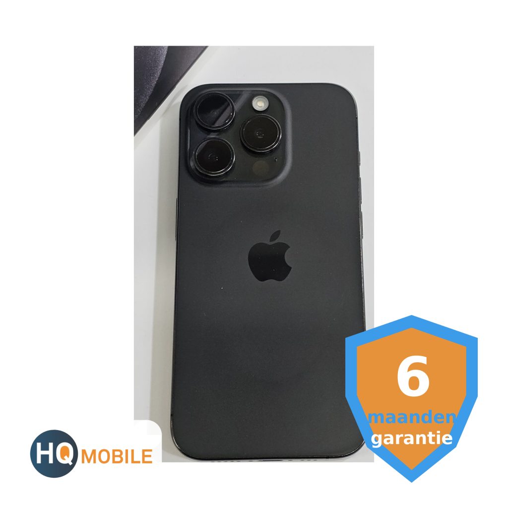 apple iphone 15 pro 128gb zwart 86% | tweedehands