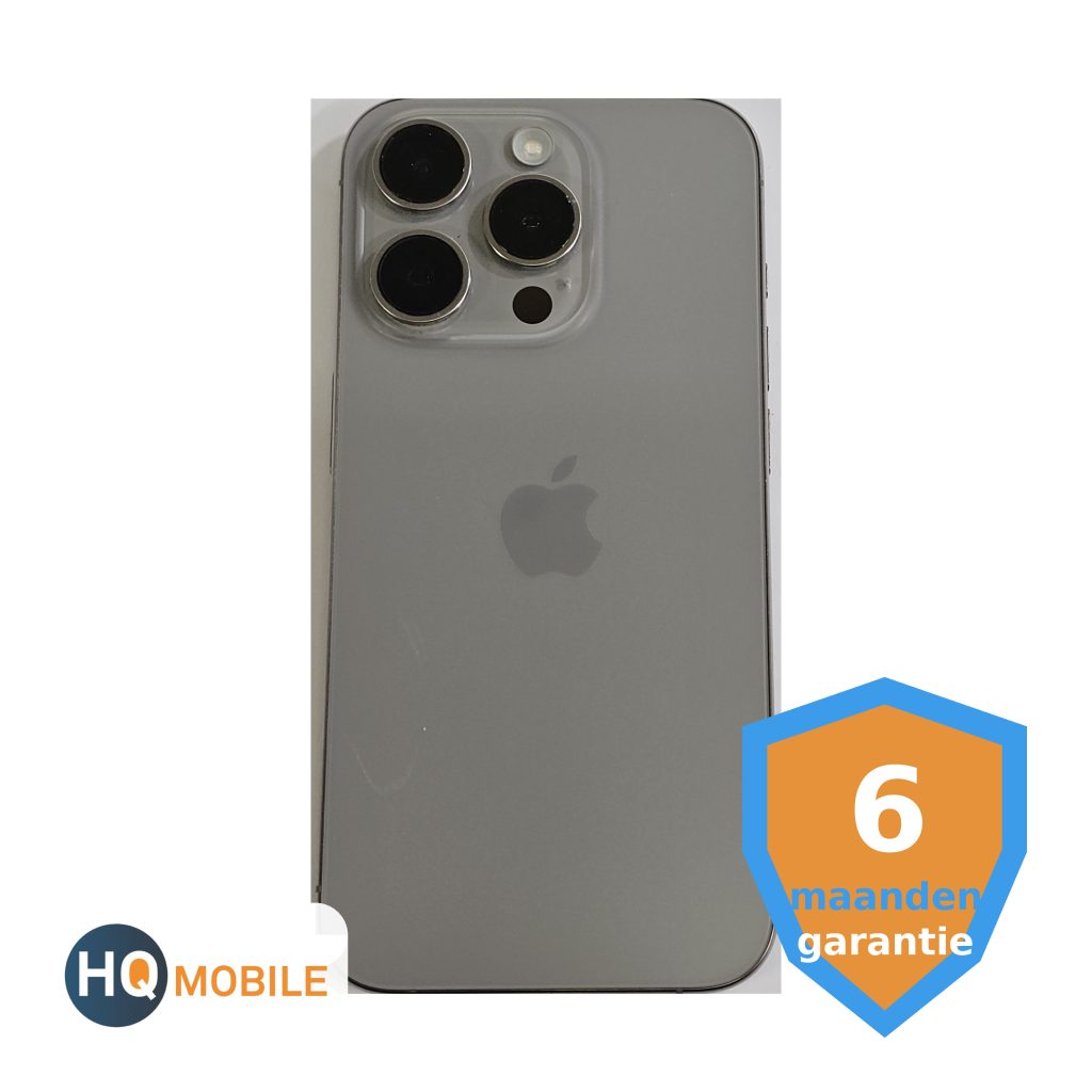 apple iphone 15 pro 128gb natural 85% | tweedehands
