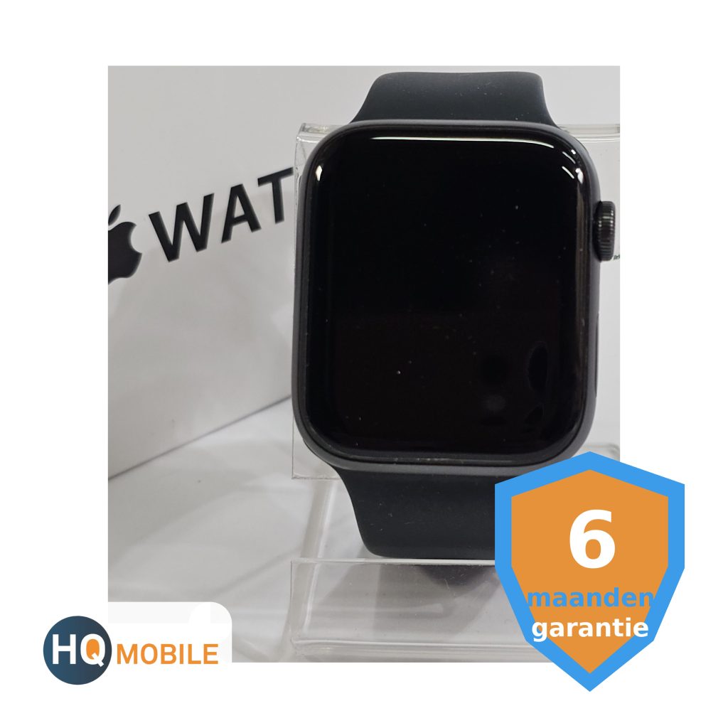 apple watch se 44mm zwart 89% band m/l | tweedehands