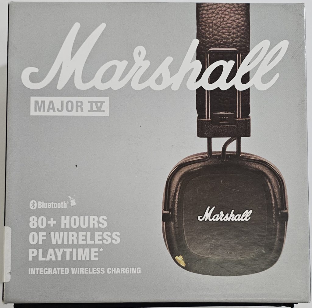 marshall major iv on ear koptelefoon bruin retourdeal