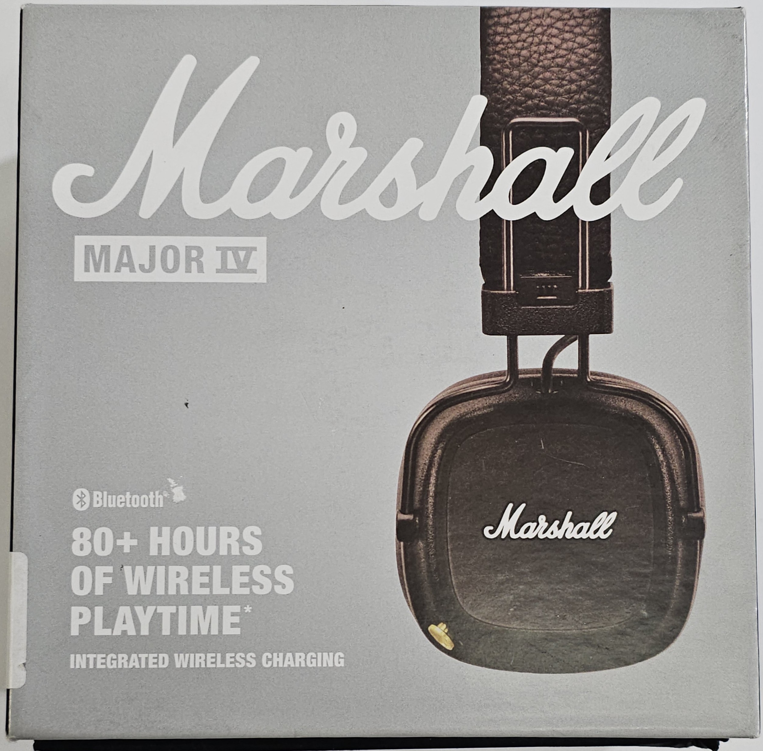 marshall major iv on ear koptelefoon bruin retourdeal