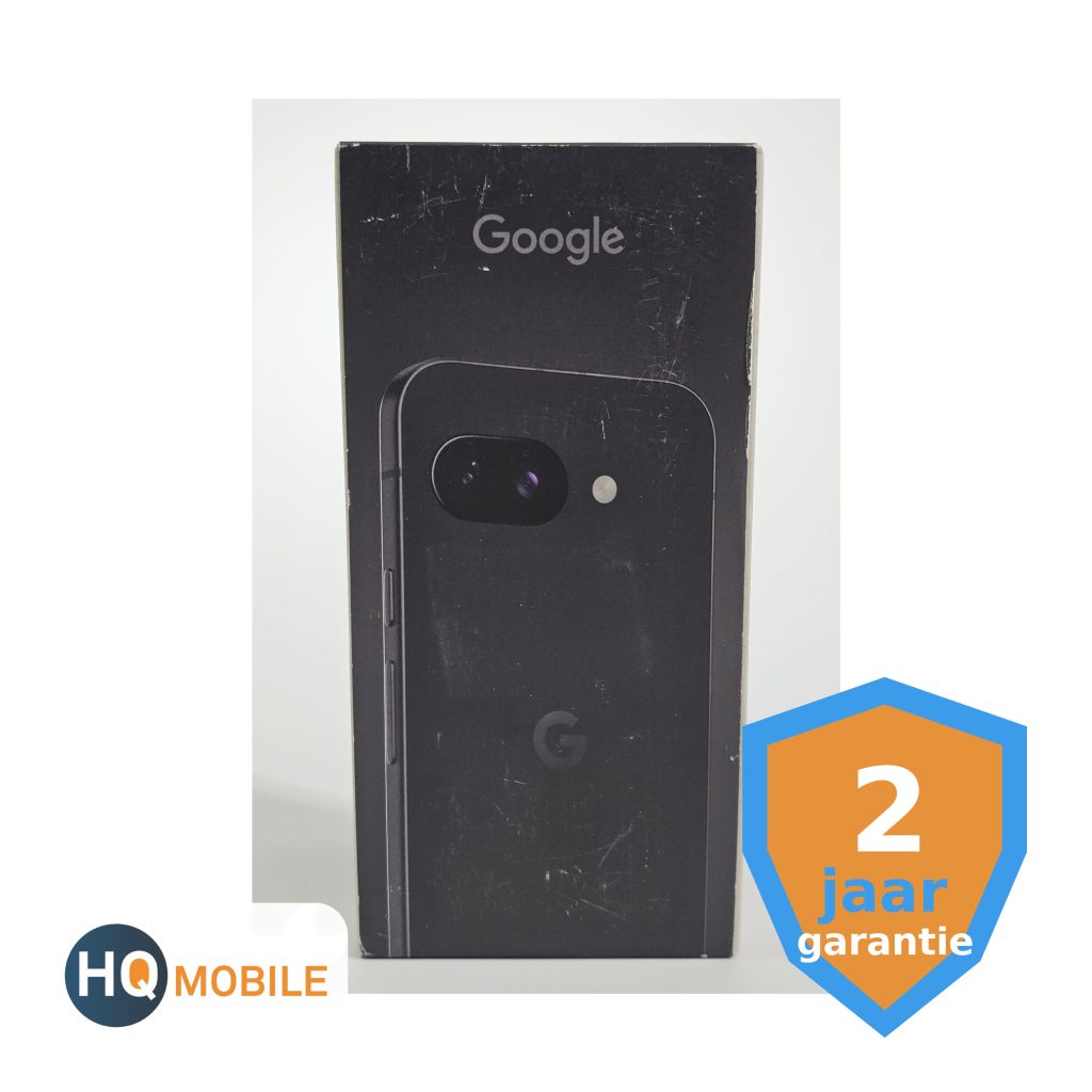 google pixel 9a 128gb zwart (obsidian) | nieuw voorkant doos