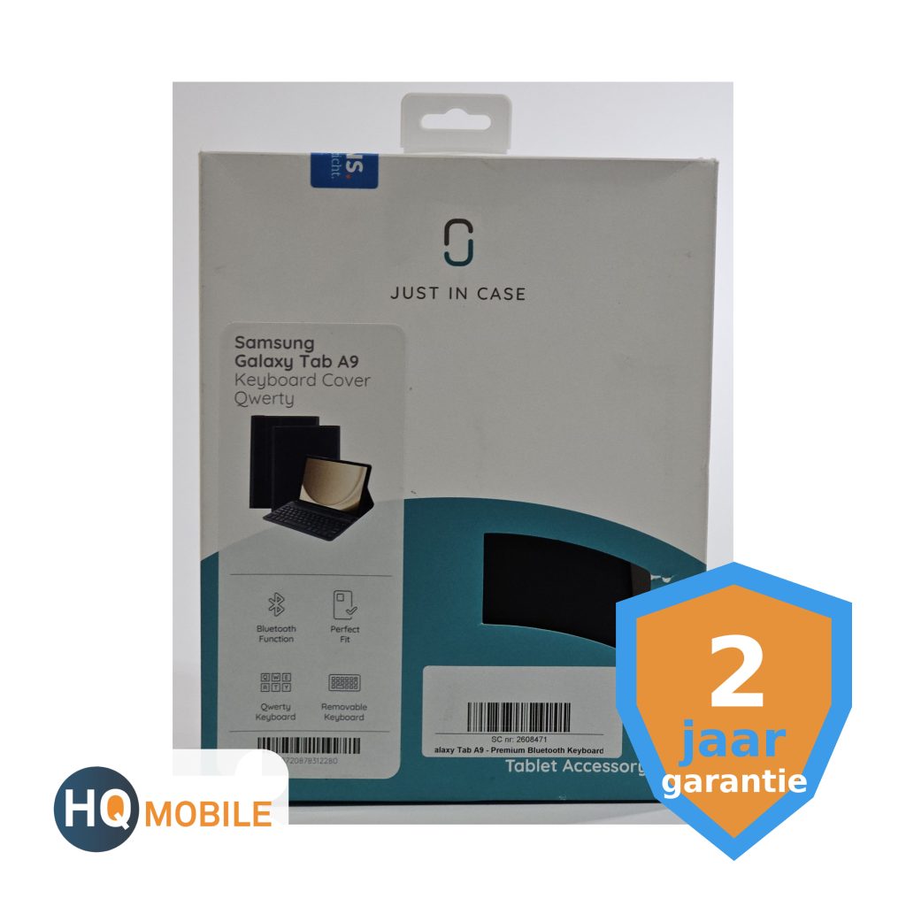 just in case samsung galaxy tab a9 keyboard cover | retour