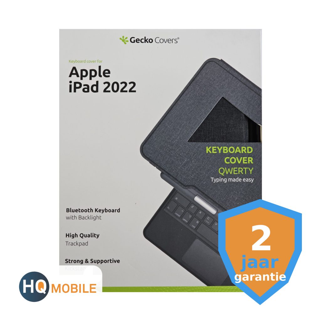 gecko keyboard cover ipad a16 (2025) & 10 (2022) | nieuw