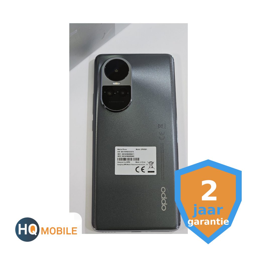 oppo reno 10 5g 256gb zwart | retourdeal