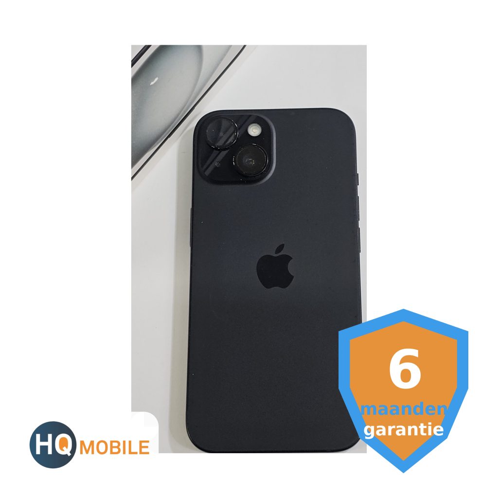 apple iphone 15 128gb zwart 87% | tweedehands