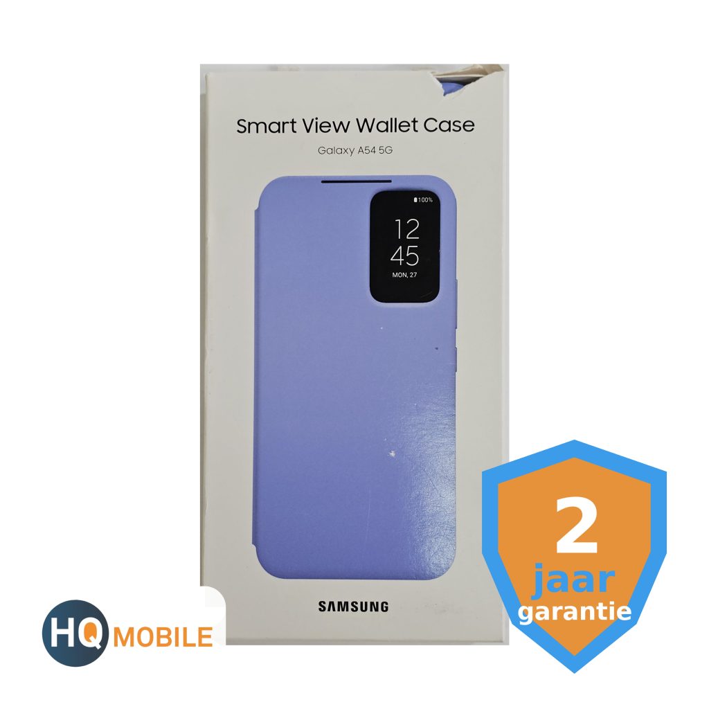 samsung a54 smart s view case blueberry | retourdeal