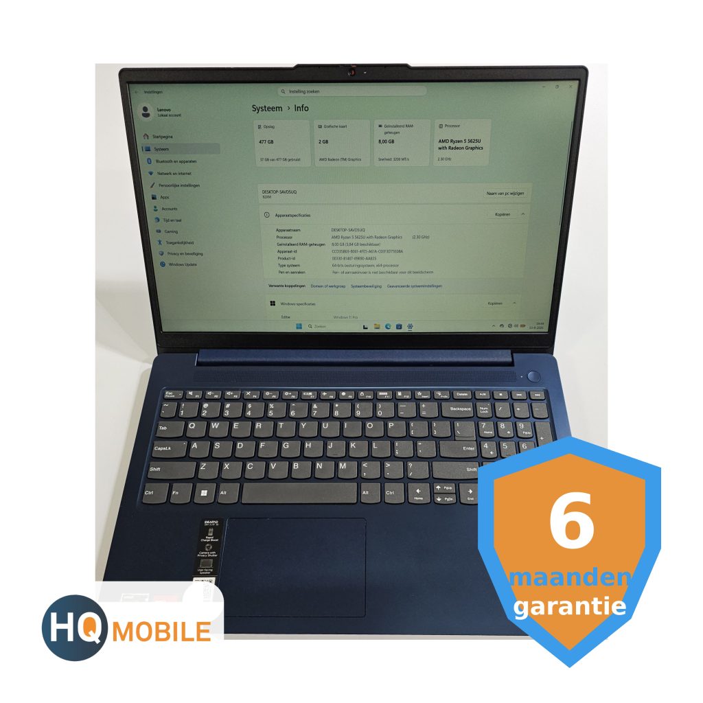 lenovo idea pad 3 ryzen 5 512gb 8gb 15,6" | 2dehands